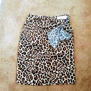 A.N.A leopard dress skirt